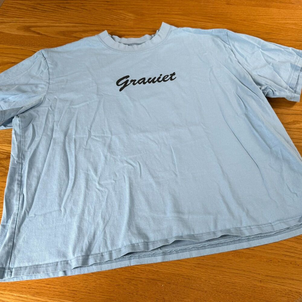 Graviet Boxy Tee Blue